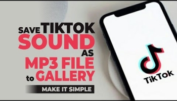 Como salvar o som do TikTok como arquivo MP3 na galeria do telefone Android
