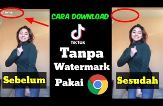 Cara download video tiktok tanpa watermark